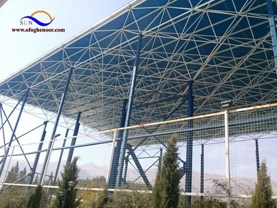 سقف- سایبان- سازه فضاکار- سوله- چلیک دولایه.jpg