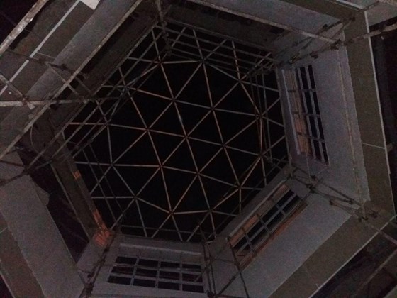 سازه فضایی فضاکار طب سنتی گرگان گنبد دیامتیک سان افق نور اسکایلایت.jpg