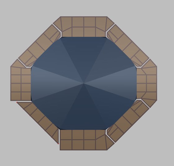 تالار باباراری کردستان شرکت افق نور سان سازه فضاکار سازه فضایی گنبد چندوجهی  (5).jpg